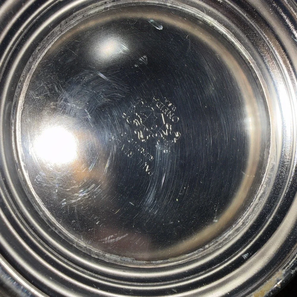 Vintage ONEIDA USA Silver Plated‎ Paul Revere Bowl 6